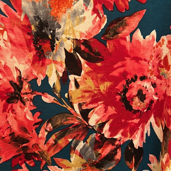 Floral dress with 3/4 length sleeves❤️ - Picture 2 of 2